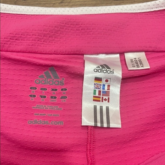 Adidas Pink Skater Mini Skirt Athletic Pleated - Picture 2 of 16